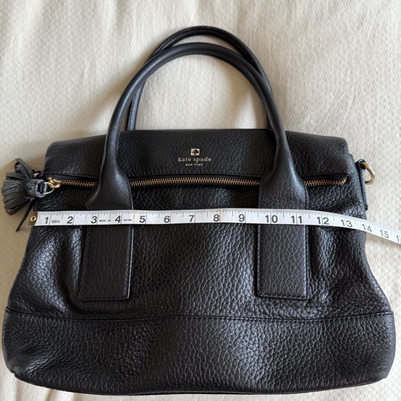 Kate Spade Black Leather Shoulder Bag - Picture 9 of 12
